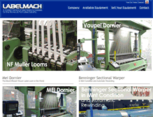 Tablet Screenshot of labelmach.com